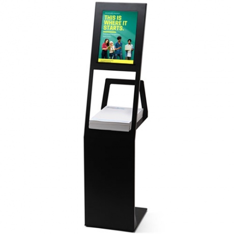A4 Slim Catalogue Stand With Magnetic Poster Holder